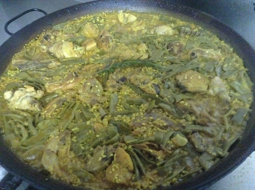 Paella valenciana en Catering La Despensa Catering La Despensa