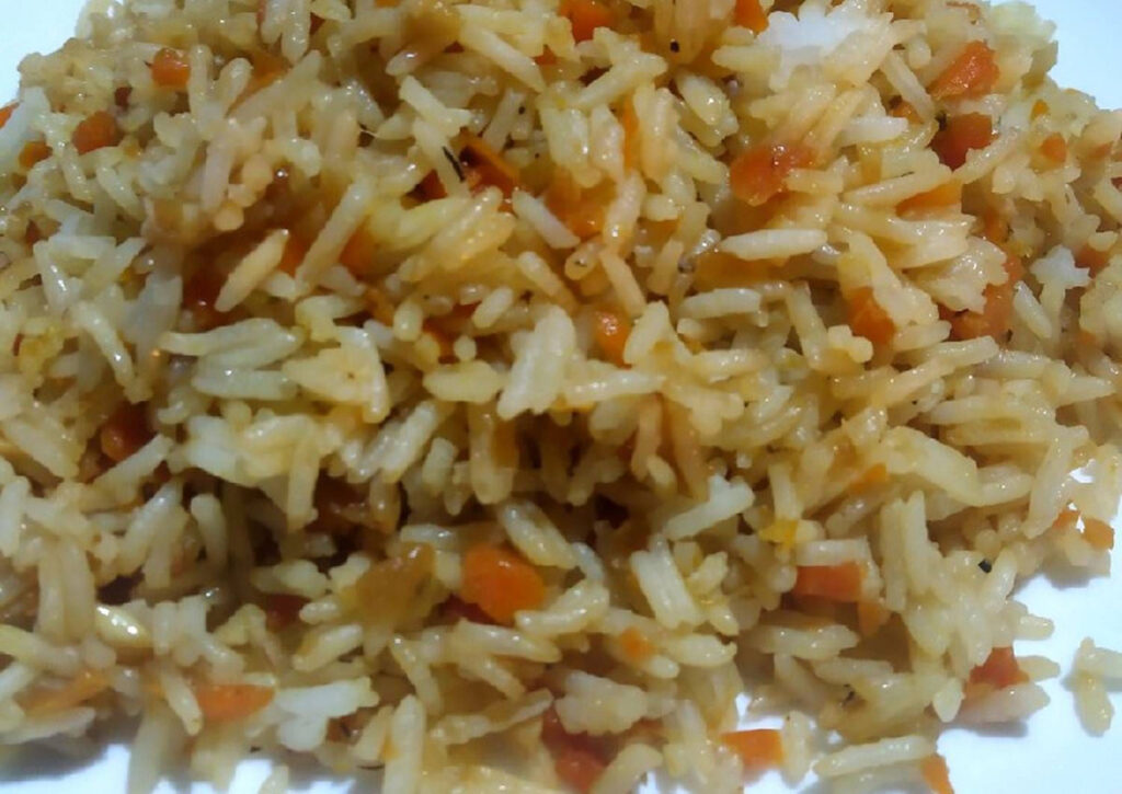 Arroz Basmati con Verduras Catering La Despensa