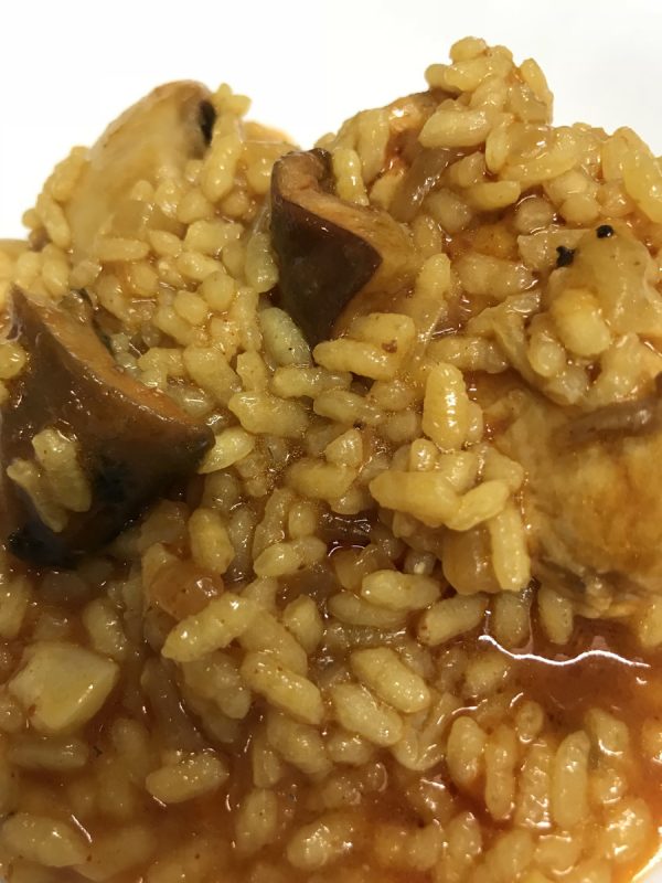 arroz-meloso-carrilera-setas-calabaza - Catering La Despensa